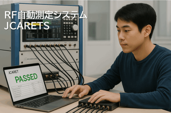 JCARETS | Wi-Fi/Bluetooth製品の認証試験用 – 自動測定システム –
